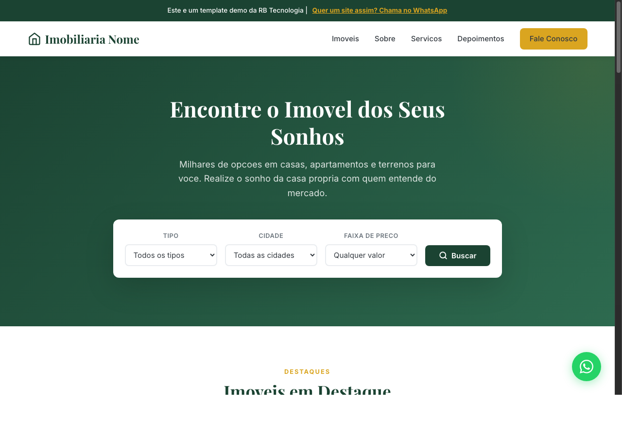 Template Imobiliaria